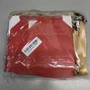 TKSBAG 100 Pack Small Thank You Gift Bags with Handles, 5.5''x 2.5''x4.7'' Mini Red Gift Bags Bulk for Baby Shower, Birthday, Wedding, Party Favors