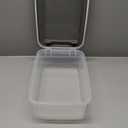 Amazon Basics 3-Piece Airtight Dog Food Storage Container Combo with Scoop, 33 QT + 12 QT