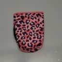 Neoprene Insulated Sleeves Cup Holder with Handle for 20oz Tumbler Cups, Reusable Iced Coffee Sleeve For 30oz - 32oz coffee cups(Blue cheetah) (20-24 FI OZ Pack of 1)