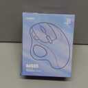 Nulea M501 Wireless Trackball Mouse, Rechargeable Ergonomic, Easy Thumb Control, Precise & Smooth Tracking, 3 Device Connection (Bluetooth or USB Receiver), Compatible for PC, Laptop, Mac, Windows.