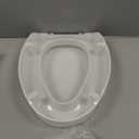 KOHLER 25875-0 Hyten 3" Height, Elevated Soft Close Elongated Toilet Seat, Contoured Seat with Grip-Tight Bumpers, Quick-Attach Hardware, No Slam Toilet Seat, White