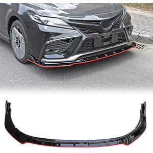 Front Bumper Lip Spoiler Splitter Toyota Camry Sport SE,XSE 2021-2024 Front Diffuser Bumper Deflector