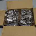 BESTEEL 24 Pack 1/2 inch Overlay Soft Close Cabinet Door Hinges for Kitchen Cabinet Hinges, 100 Degree Opening Angel, Stainless Concealed Kitchen Cabinets Hinge Self Closing with Drilling Tool &Manual