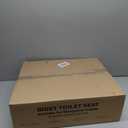 Electric Bidet Toilet Seat, Heated Toilet Seat Elongated with Instant Warm Water & Dryer, Feminine & Front Rear Wash, Wireless Remote, Self-Clean Nozzle, Slow Close Lid, Upgraded Silent ECO Child Mode