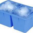 ColdCore Large Double Ice Block Mold  10lbs Big Ice Cube Molds, Reusable Steel Reinforced Silicone, Perfect Ice Maker for Cold Plunge, Ice Bath Chiller, Coolers, and Ice Tray - 1 Pack