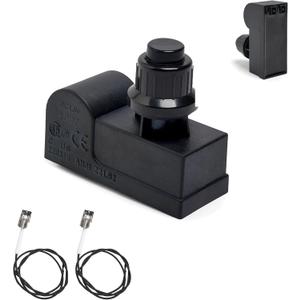 2 Outlet Grill Igniter for Charbroil Ignitor Replacement, AAA Battery Electronic Igniter kit for Charbroil Grill Igniter Replacement, DHLG-12 Tact Push Button Electronic Ignition Module with Wires