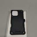 Pelican Shield iPhone 16 Pro Max Case [Compatible with MagSafe] Rugged Phone Case w/ 21ft Military-Grade Drop Protection - Heavy Duty Phone Cover w/Belt Clip Holster for iPhone 16 Pro Max - Carbon