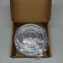 LABALPHA Lab Sieves Pan with Lid, 4'' Diameter, 304 Stainless Steel