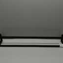 SAYAYO Double Towel Bar for Bathroom Wall Heavy Duty, 2 Tier 32 Inch Black Bath Towel Rack Towel Holder Thicken