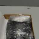 HDBUBALUS Motorcycle Windshield Windscreen,1.57 Fork Mount 5.9 Round-Headlight For Harley Sportster 883 XL883 1200 Custom XL1200 LowBlack