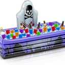 Aoriher 40 Inch Halloween Inflatable Cooler Drink Coffin Cooler Large Capacity Tombstone Buffet Beer Ice Holder Party Beverage Holder for Pool Bars Vampire Party Supplies Indoor Outdoor Decorations