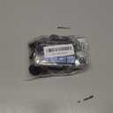 RS-4-1 Rubber Stoppers, Size 4, Drilled 1-Hole (1-Pound Pack),Black