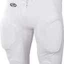 Rawlings Boys Fppi Lightweight Football Pants | Integrated Pads | Practice/Game Use | Youth Sizes | Multiple Colors (XX-Large, White)