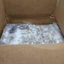 8x10 Area Rugs, Modern Abstract Living Room Rug, Soft Washable Large Area Rug for Bedroom Stain Resistant Non Slip, Low Pile Carpet for Dining Room Home Office Decor, Grey Gold