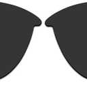 ACOMPATIBLE Replacement Lenses for Oakley Speed Jacket Sunglasses OO9228 (Black - Polarized)