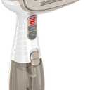 Conair Handheld Garment Steamer for Clothes, Turbo ExtremeSteam 1875W, Portable Handheld Design, Strong Penetrating Steam, White / Champagne