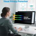 [2 Pack] 23.8 Inch Computer Privacy Screen for 16:9 Widescreen Monitor
