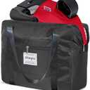 zhtangrui Backless Booster Seat Travel Bag for Airplane - Durable Car Seat Cover & Carrier for Easy Airplane Travel (black)