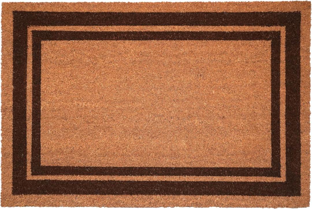 Calloway Mills Border Doormat 24" x 36" (Brown)