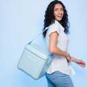 Igloo Powder Blue 11 Qt Tag-Along Too Strapped Picnic Style Cooler
