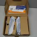 Veise VE018 Smart Knob Handle Lock - Fingerprint, App Control, Keyless Entry for Front Door and Bedroom, Electronic Digital Keypad, Auto Lock, Remote Access Sharing, IP55 Weatherproof, Matte Black