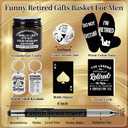 10 Pcs Retirement Gifts for Men 2026, This Legend Has Retired, Happy Retirement Gifts for Dad, Grandpa, Coworker, Teachers, Boss, Friends, Retirees, 20 Oz Tumbler Best Retirement Gifts Basket