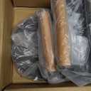 Blackstone Burger Press Set - 7" Round Smash Burger Press & 8"x4" Rectangle Cast Iron Grill Press with Wooden Handle - Smasher is Perfect for Blackstone Griddle, Pitboss Weber Griddle Grills