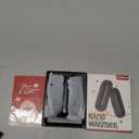 Rechargeable Hand Warmers 2 Pack, 6000mAh Electric Hand Warmer Rechargeable, 2 in 1 Portable Hand Warmers with AI Smart Chips, Outdoor, Hunting, Camping for Family for Christmas (Black)