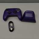 8Bitdo Ultimate 2 Wireless Gaming Controller with TMR Joysticks, Switchable Hall Effect/Tactile Triggers, 8Speed Wireless Tech, Charging Dock, RGB Fire Ring for PC & Android - Purper (Purple)