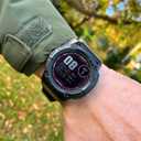 Nylon Sports Watch Band, 26mm Military Strap Compatible with Garmin Instinct 3 50mm/Fenix 8 51mm/7X/7X Pro/6X/6X Pro/5X/5X Plus, Tactix 7 Pro/ Delta, Quatix 6X/5X, Descent MK1/MK2, Instinct 2X, Foretrex 601/701, Enduro /Enduro 2/ Enduro 3, D2 (Small Wrist (6.4'' to 7.4''), Green)