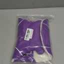 Malier Dog Winter Coat, Windproof Dog Cold Weather Coats with Real Pocket, Winter Extra Warm Pet Coat Fleece Jacket Reflective Clothes for Small Medium Large Dogs and Puppy (Purple, Medium)