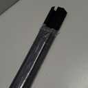 10-Pack 36 Inch Aluminum L-Shaped Non-Slip Stair Edge Protector,Nosing Matte Black,Waterproof and Trim for Indoor and Outdoor