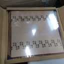 Rustic Walnut 4x5 Frame - Single Frame, 4 x 5 Poster Frame for Artwork, Puzzles, Photos and Movie Posters Picture Frames