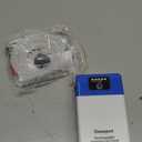 Battery Powered Aquarium Air Pump, Bait Bucket Portable Aerator, Ultra Quiet Fish Tank Bubbler, USB Rechargeable Oxygen Pump for Outdoor Fishing and Power Outages