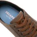 DECARSDZ Men's Fashion Dress Sneakers Comfortable Casual Skate Shoe Walking Oxford Shoes (12, Brown)