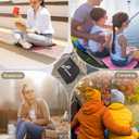 Sportneer Sitting Pad, Lightweight Waterproof Folding Seat Pad for Backpacking, 15.75'' x 15.75'' Portable Camping Seat Mat for Hiking, Picnics & Outdoor Use
