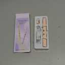 Nose Hair Trimmer and Eyebrow Trimmer for Women, 2 in1 Rechargeable Electric Shaver Razor Facial Hair Trimmer for Nose Ear Eyebrow, Pink