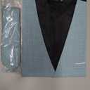 DiBanGu 4PCS Mens Suit Vest Linen Solid Color Vest for Men Wedding Casual Waistcoat Necktie Pocket Square Cufflinks 3XL