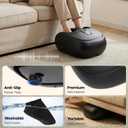 Shiatsu Foot Massager Machine with Heat, Upgraded Deep Kneading Feet Massager for Deliver Pain Relief, Plantar Fasciitis, Neuropathy, Gifts for Women/Mom & Dad, Fathers & Mothers Day, Fits up to 13