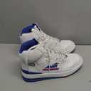 Avia 830 Men's Basketball Shoes, Retro High Top Sneakers for Men Indoor or Outdoor, Street or Court Size 7 to 16 (White/Silver Grey/Dark Grey)