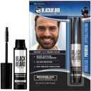 Blackbeard for Men Beard Color – 1-Day Beard, Mustache, Eyebrow, Sideburns Color – Temporary Facial Hair Tint - Hypoallergenic Beard Dye Alternative – Up to 45 applications – Brown/Black 1 Pack