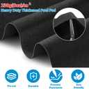 Thickened Pool Liner Pad for Above Ground Pool,Heavy Duty 18 FT Round Under Pool Mat Padding, Pool Ground Pad Mat Under Pool for Pool Bottom, Prevent Punctures, Extend Liner Life