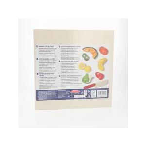Melissa & Doug Cutting Fruit Set - Wooden Play Food Kitchen Accessory, Multi