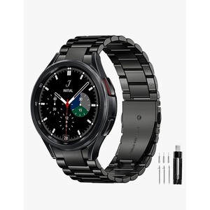 GOLDTOLUCK Stainless Steel Band Compatible with Samsung Galaxy Watch 7 6 5 4 FE Pro Classic 40mm 44mm 43mm 47mm 45mm 42mm 46mm 20mm Men Women Milanese Metal Elegant Casual
