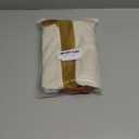 Yangest Orange Patchwork Throw Pillow Cover Striped Velvet Cushion Case Modern Pillowcase for Sofa Couch Bedroom Living Room Home Decor,18x18 Inch