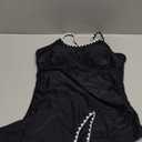 Tankini Sets Two Piece Swimsuit Scoop Neck Mid Rise Adjustable Straps Shell Stitched,15-16Y