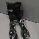 3 Pcs Jewelry Mannequin Display Set Including Boutique Bust Holder Mannequin Earring Stand Hand Display Bracelet Ring Stand for Selling Show(Black)