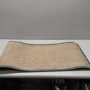 DEXI Ultra Thin Entryway Indoor Door Mat 17x30, Non Slip Rubber Backing Inside Entry Mat, Low Profile Easy Clean Dirt Trapper Doormat for Inside Entrance Patio, Grey (1'5" x 2'6" (Rectangular))