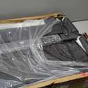 Baby Bassinet, 3 in 1 Bedside Bassinets for Baby, Bassinet Bedside Sleeper with Wheels, Adjustable Height with Rocking Mode, Breathable Mesh, Storage Basket, Easy Assemble & Folding (Dark Gray), Crib