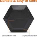 Amazon Basics Rubber Hex Dumbbell Hand Weight, Size: 20 Pounds